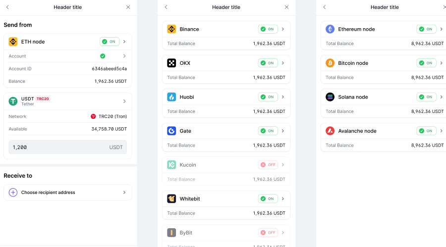 Wallet service preview